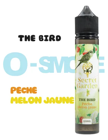 The Bird "Pêche, Melon Jaune"- 50ml - Secret Garden by Secret's LAb The Bird "Pêche, Melon Jaune"- 50ml - Secret Garden by Secret's LAb