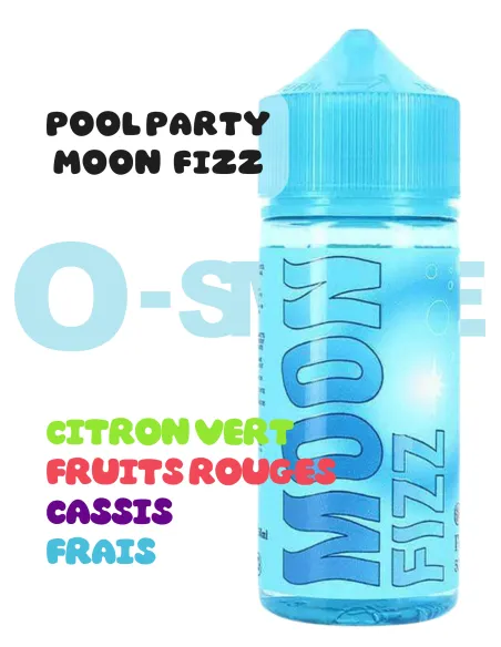 Pool Party "Citron vert, cassis, fruits rouges, frais" Moon Fizz Secret's Lab 50ml Pool Party "Citron vert, cassis, fruits rouges, frais" Moon Fizz Secret's Lab 50ml