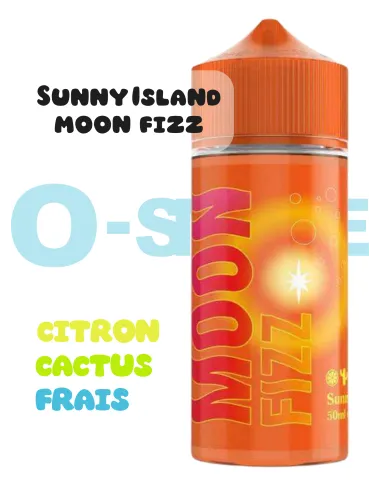 Moon Fizz Sunny Island "Citron, cactus, frais" Secret's Lab 50ml