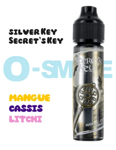 Silver Key "Mangue, Cassis, Litchi" 50ml - Secret's Keys by Secret's LAb