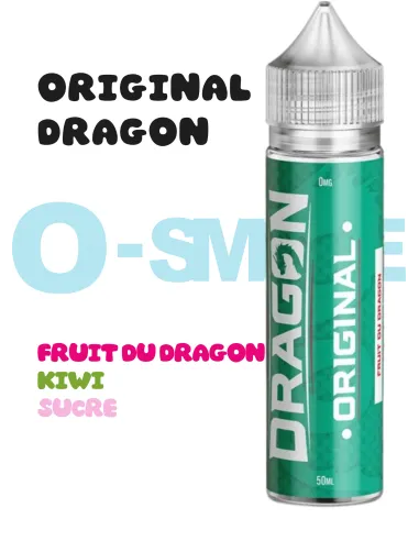 Original - Dragon "fruit du dragon, kiwi, sucré" - 50ml 0mg chez osmoke Original - Dragon "fruit du dragon, kiwi, sucré" - 50ml 0mg chez osmoke