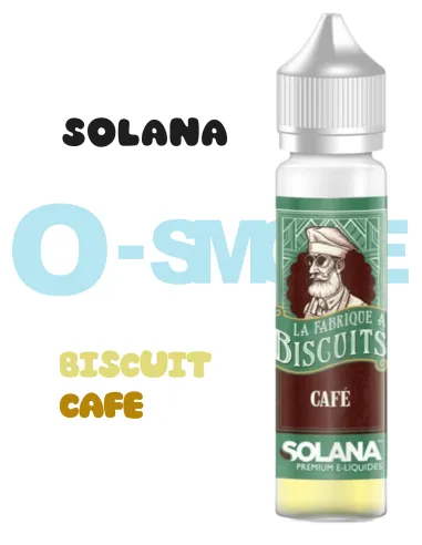 E-liquide La fabrique à biscuit Café Solana E-liquide La fabrique à biscuit Café Solana