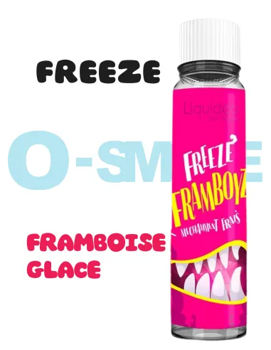 E-liquide français de qualité Osmoke - freeze ice framboyz Liquideo E-liquide français de qualité Osmoke - freeze ice framboyz Liquideo