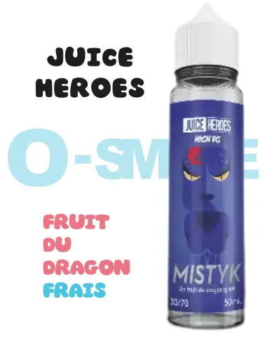 E-liquide français de qualité Osmoke - Juice Héroes Mistyk Liquideo 50mL E-liquide français de qualité Osmoke - Juice Héroes Mistyk Liquideo 50mL
