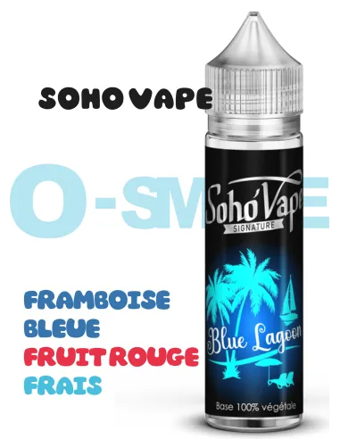 Blue lagoon "framboise bleu, fruit rouge, frais ... " VIP chez Osmoke Blue lagoon "framboise bleu, fruit rouge, frais ... " VIP chez Osmoke