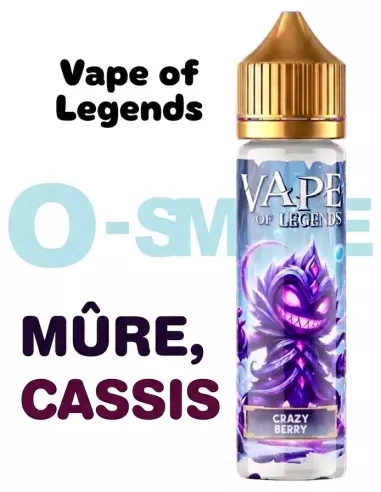 Crazy Berry - Vape of Legends - 50ml