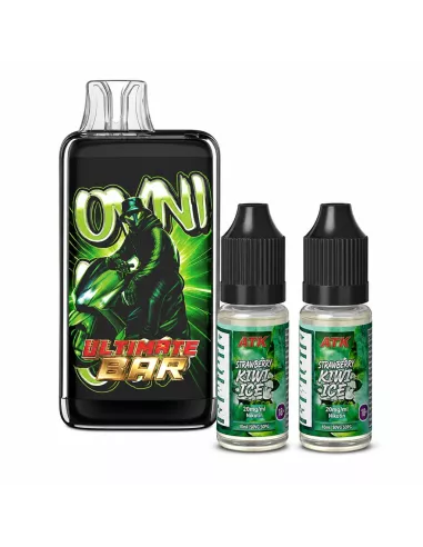 Ultimate Bar 30K - Strawberry Kiwi Ice - 1100 mAh Ultimate Bar 30K - Strawberry Kiwi Ice - 1100 mAh