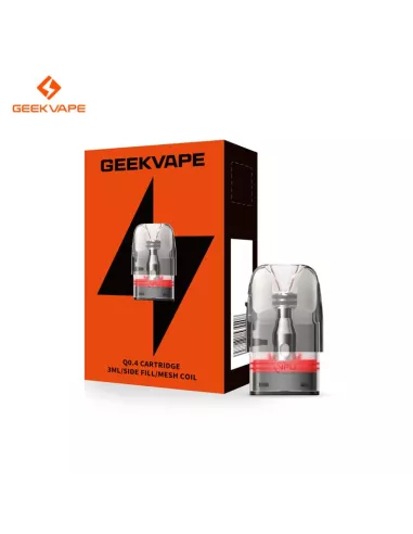 Cartouches Q Side Fill 3ml (3pcs) - GeekVape Cartouches Q Side Fill 3ml (3pcs) - GeekVape