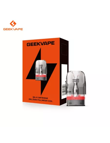 Cartouches Q Side Fill 3ml (3pcs) - GeekVape Cartouches Q Side Fill 3ml (3pcs) - GeekVape