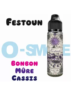 Bonbon Mûre Cassis - Festoun 50ml