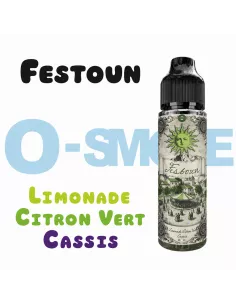 Limonade Citron Vert Cassis - Festoun 50ml