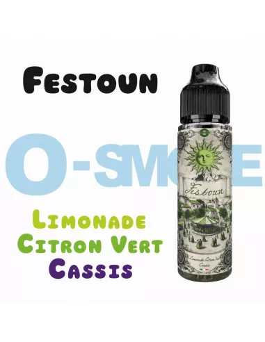 Limonade Citron Vert Cassis - Festoun 50ml Limonade Citron Vert Cassis - Festoun 50ml