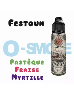 Pastèque Fraise Myrtille - Festoun 50ml