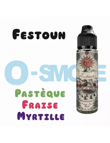 Pastèque Fraise Myrtille - Festoun 50ml