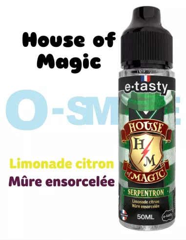 Serpentron "Limonade citron, Mûre ensorcelée" - House of Magic - Etasty 50ml