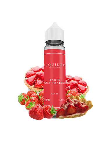 Tarte aux fraises LIQUIDEO 50ml