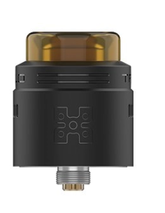 chez osmoke talo x bf rda dripper brut au design sobre nourri par un système bottom feeder avec Airflow réglable inférieur