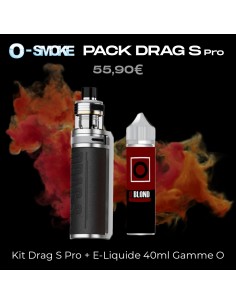 Pack DRAG S Pro + 1 LIQUIDE...