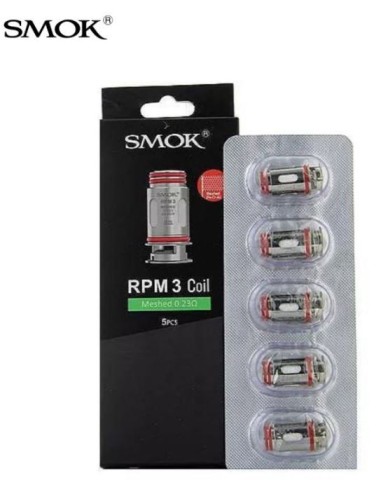 chez osmoke Pack de 5 résistances RPM 3 Meshed