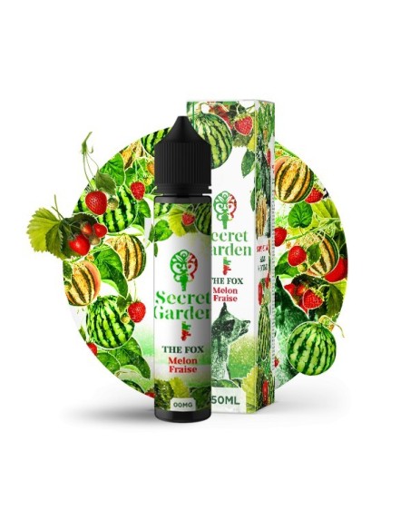The Fox "Melon, Fraise"- 50ml - Secret Garden by Secret's LAb The Fox "Melon, Fraise"- 50ml - Secret Garden by Secret's LAb