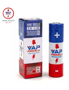 chez osmoke Accu IMR 18650 3000mAh Vap Procell