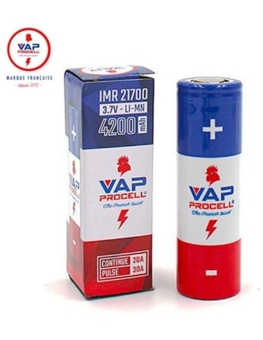 chez osmoke Accu IMR 21700 4200mAh Vap Procell