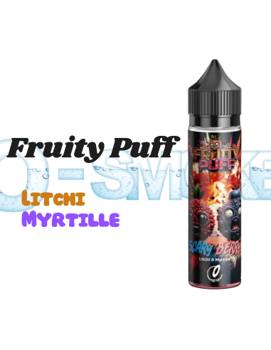 ScaryBerry Fruity Puff "Litchi, Myrtille" - 50 ml