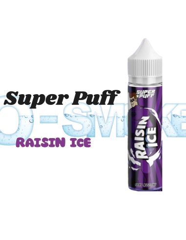 Raisin Ice Super Puff "Raisin, frais" 50ML