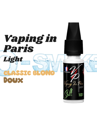 Light "classique blond, légèrement mielleux"- sel de nicotine - VIP 10ml