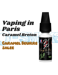 Caramel breton - sel de nicotine - VIP 10ml