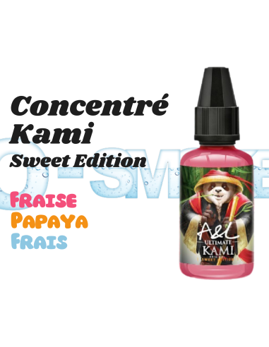 Concentré Kami Sweet Edition "Duo de fraise, Papaye, Frais" A&L Concentré Kami Sweet Edition "Duo de fraise, Papaye, Frais" A&L