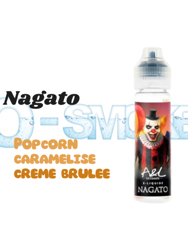 Nagato "Pop corn caramélisé, crème brulée" - 50ml Ultimate A&L