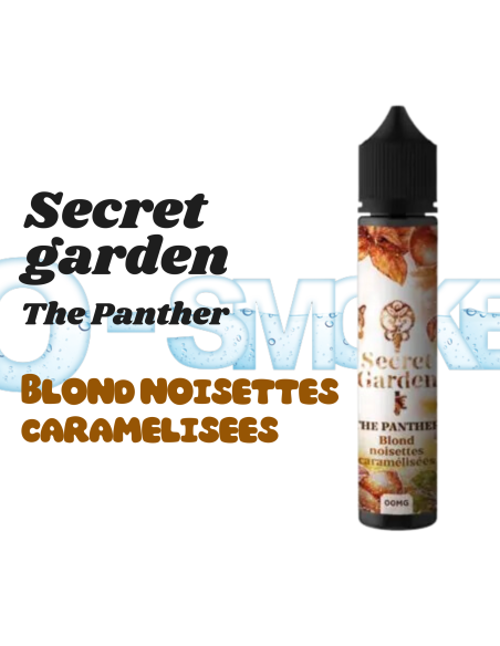The Panther "Blond, Noisettes caramélisées"- 50ml - Secret Garden by Secret's LAb