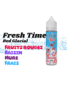 Dans la gamme Osmoke, des produits 100 % français, nous vous proposons le eliquide Red Glacial dans la gamme FRESH TIME.