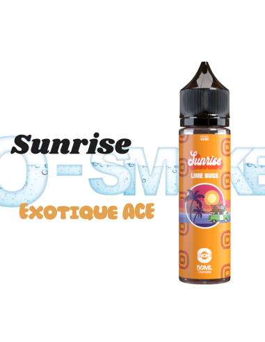 E-liquide français de qualité Osmoke - Lime Bugs Sunrise 50mL