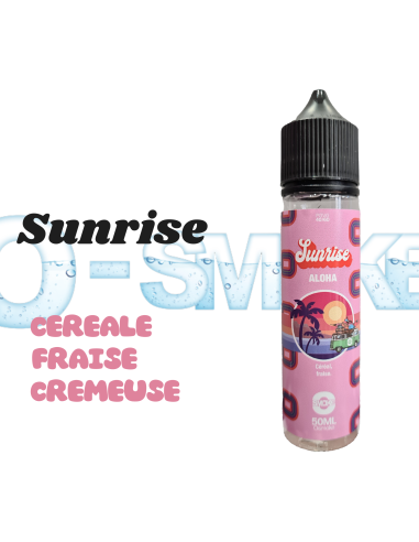 E-liquide français de qualité Osmoke - Aloha Sunrise 50mL