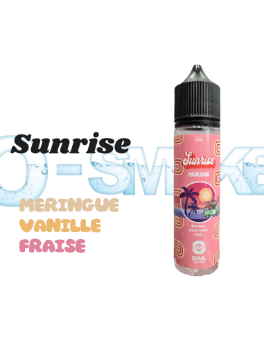 E-liquide français de qualité Osmoke - Red daily Sunrise 50mL