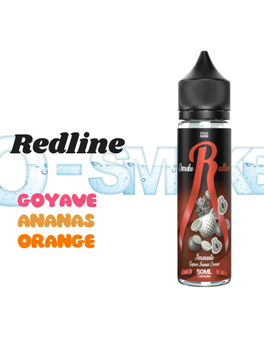 Chez Osmoke Amarante "goyave, ananas, orange" - Redline par Osmoke 50mL