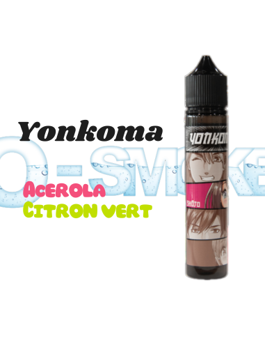 SHOJO - Acérola et citron vert - Yonkoma by Datasmoke disponible chez Osmoke