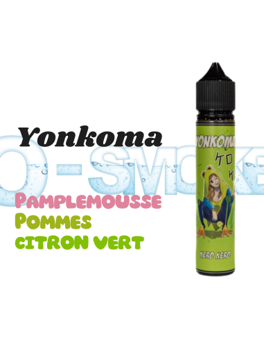KERO KERO - Pommes acidulées, pamplemousse et citron vert - Yonkoma by Datasmoke