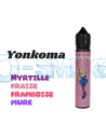 FUWA FUWA - Myrtilles, fraises, framboises et mûres - Yonkoma by Datasmoke