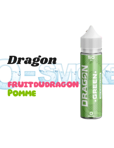 Green - Dragon "fruit du dragon, pomme" - 50ml 00mg