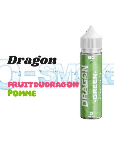 Green - Dragon "fruit du dragon, pomme" - 50ml 00mg