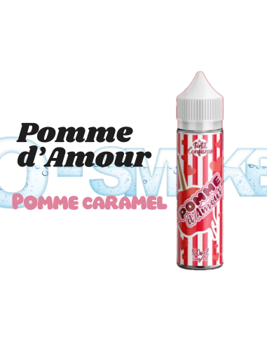 pomme d'amour , pomme caramelisé
