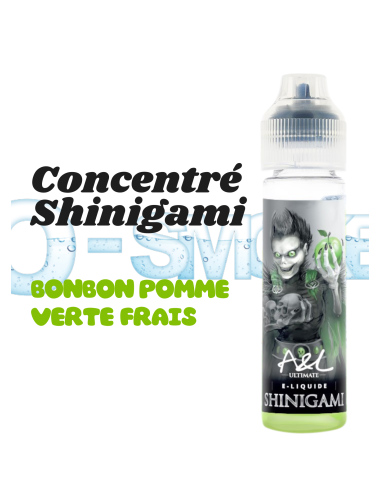 Shinigami "Bonbon pomme verte, Frais" - 50ml Ultimate A&L
