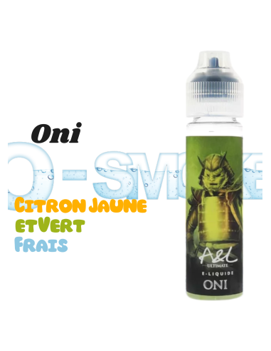 Oni "Citron Jaune, Vert, Frais" - 50ml Ultimate A&L