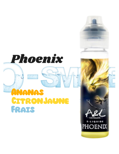 Phoenix "Ananas, Citron Jaune, Frais" - 50ml Ultimate A&L