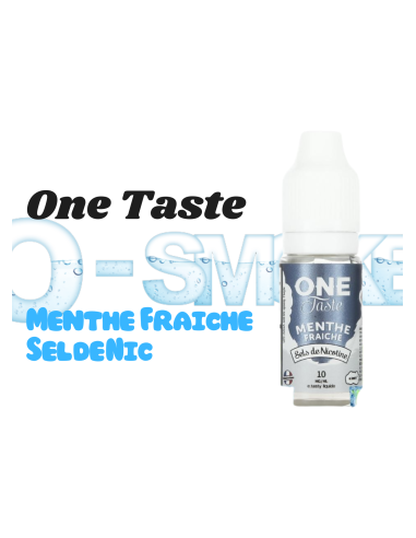 E-liquide Menthe fraiche One taste