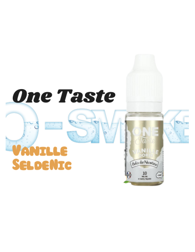 E-liquide Vanille dorée One taste