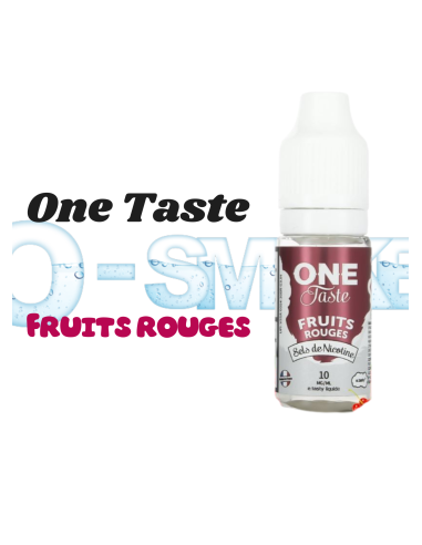 E-liquide Fruits rouges One taste